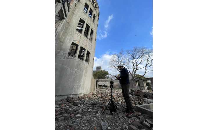 360-degree Photography at the Atomic Bomb Dome