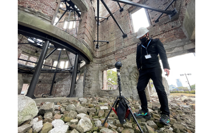 360-degree Photography at the Atomic Bomb Dome