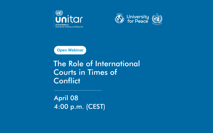 The Role of International Courts in Times of Conflict
