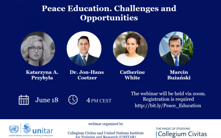 Peace Education - Challenges and Opportunities