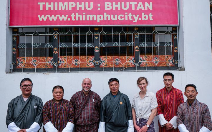 city of Thimphu