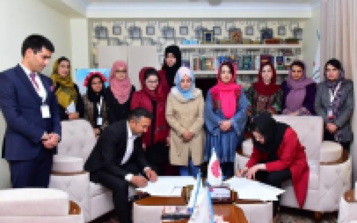 MoU signing ceremony in Afghanistan 