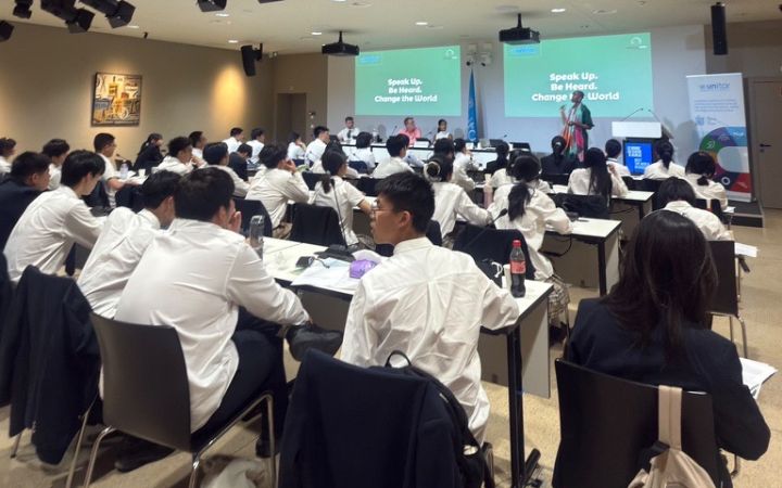 Ms Priscilla Leigh psychoaudiology expert, coach and speaker, delivered a session entitled