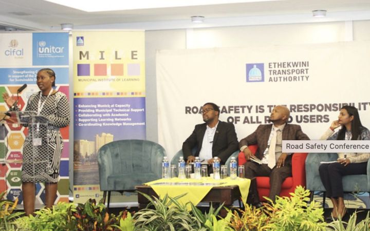 Experts engaging in a panel discussion during the 2026 Road Safety Conference