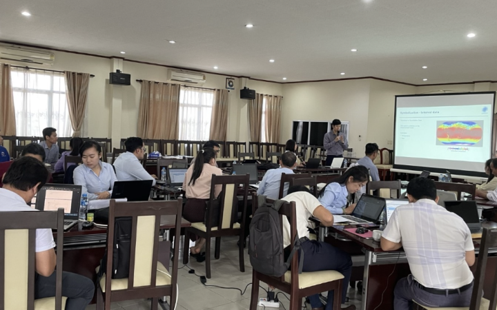 UNOSAT training in Lao PDR