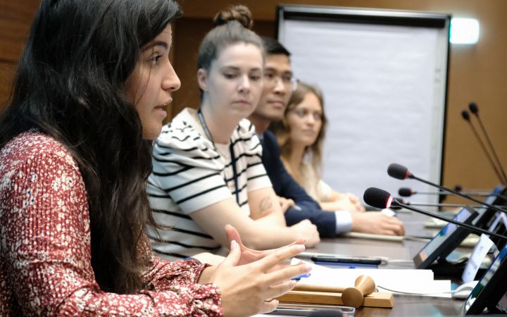 Participants in Discussion at the UNITAR AI Masterclass - Shaping the Future of Artificial Intelligence for Global Impact