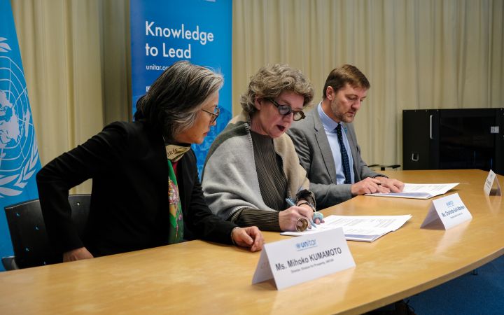 UNITAR and United Co-Creation Lab Sign MoU to Bridge Generational Gap in Global Decision-Making