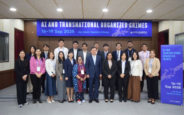 CIFAL JEJU STRENGTHENING REGIONAL CAPACITY TO COMBAT AI-ENABLED TRANSNATIONAL ORGANIZED CRIMES 