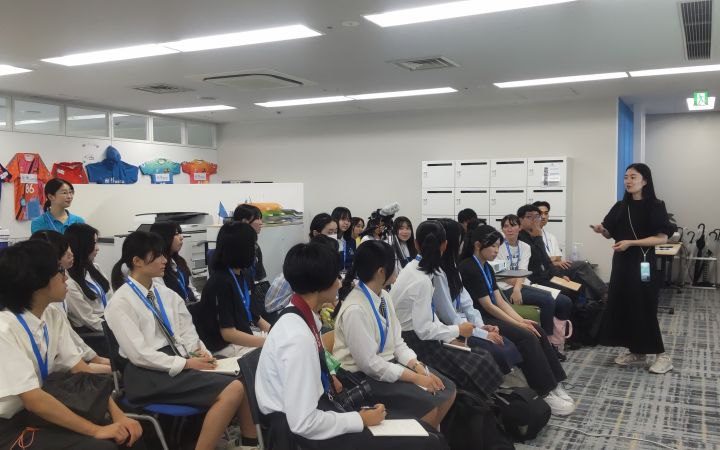 Photo of the first session of the UNITAR Hiroshima Youth Ambassador Programme
