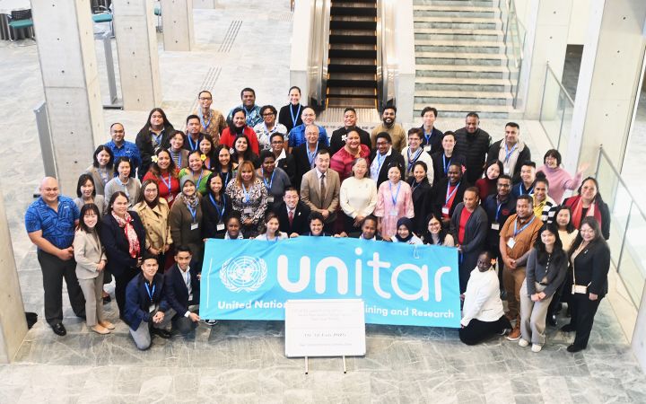 Group Photo-  UNITAR Sea and Human Security Training Workshop in Japan