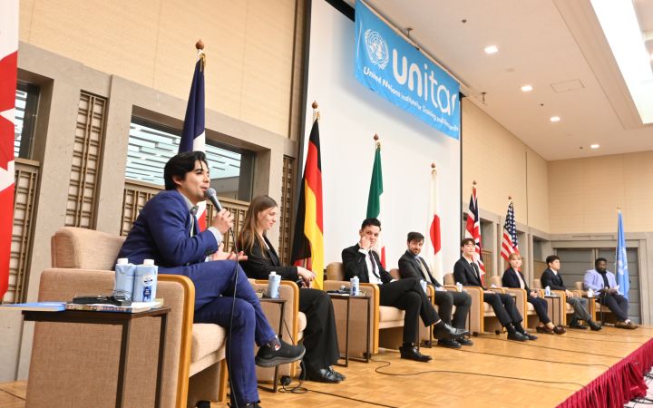 UNITAR and the G7 Summit in Hiroshima- Voices of the Youth from Hiroshima