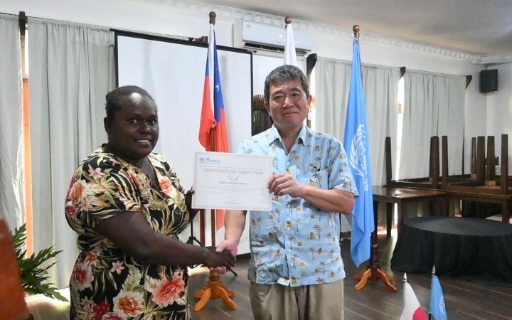Enhancing Women’s Leadership in Disaster Risk Reduction: Deltina Solomon, Solomon Islands