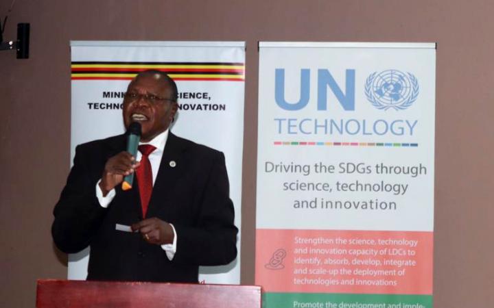 Dr. Maxwel Otim Onapa, Director of Science, Research and Innovation at the Ministry of Science, Technology and Innovation, Uganda.