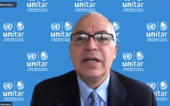Mr. Marco A. Suazo , Head of UNITAR office in New York