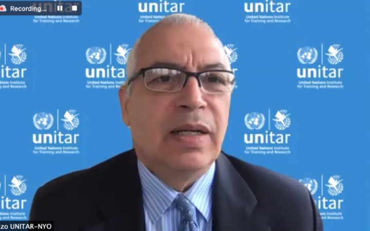 Mr. Marco A. Suazo , Head of UNITAR office in New York