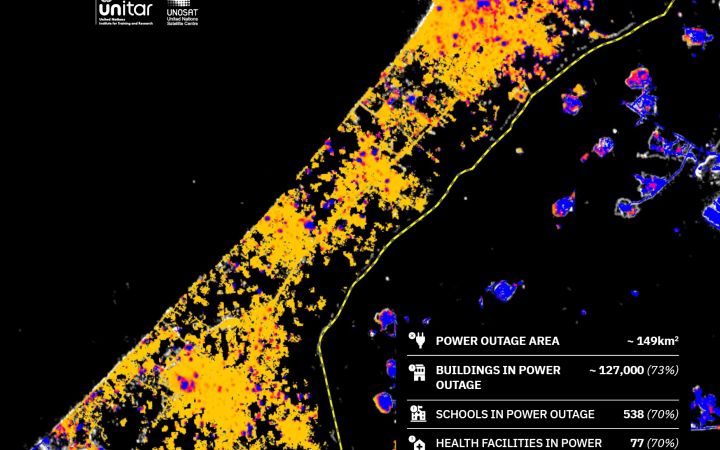 From Space to Humanitarian Response: OCHA Opt and UNOSAT Collaborative Efforts in Gaza