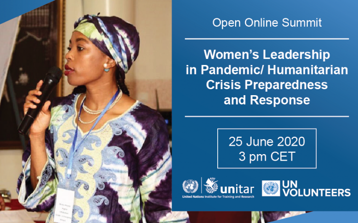 Women’s Leadership in Pandemic/ Humanitarian Crisis Preparedness and Response - 25 June 2020