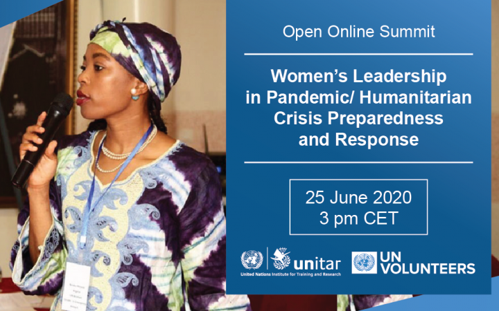 Women’s Leadership in Pandemic/ Humanitarian Crisis Preparedness and Response - Online Summit