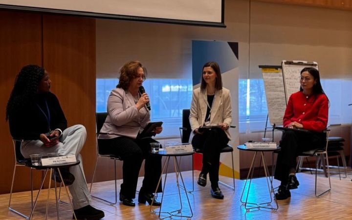 Orolzod Myagmarjav, Ella Hamwaka, Floreta Faber discuss National and Regional Initiatives on Cyberspace Security
