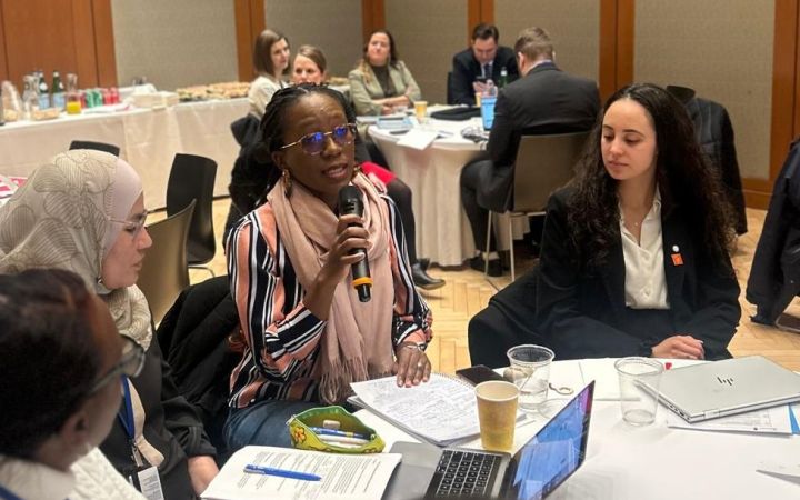 Fellows engage in Q&A during WiC Fellowship
