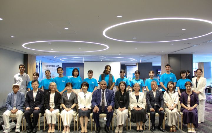 A group image of a session with participants and panelists