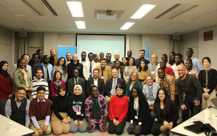 Group photo of the joint workshop of the 2023 Great Ideas Space for South Sudan: Entrepreneurship and Innovation Training for Food Security programme