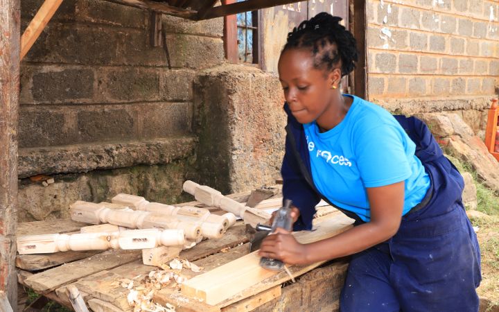 Mwikali Munyao, Kenyan carpenter and entrepreneur