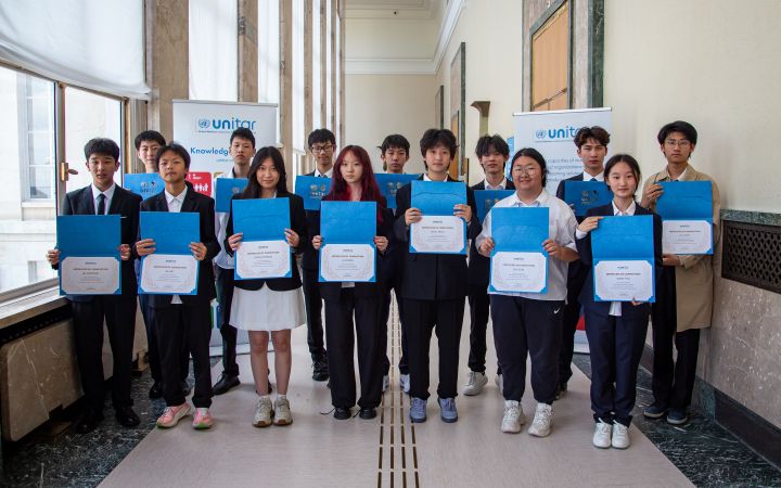 Group photo of the young participants from Future Global Youth Leaders Programme.