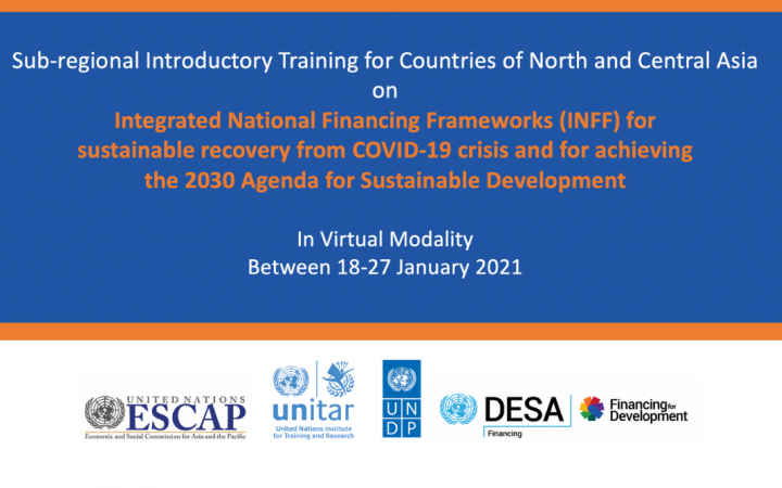 Upcoming subregional training on INFF for North and Central Asia