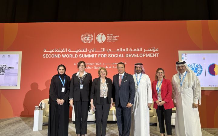 UNITAR Hosted Three Solutions Sessions and Contributed to Key Discussions at the Second World Summit for Social Development in Doha