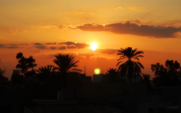 Photo of Sunset in Iraq