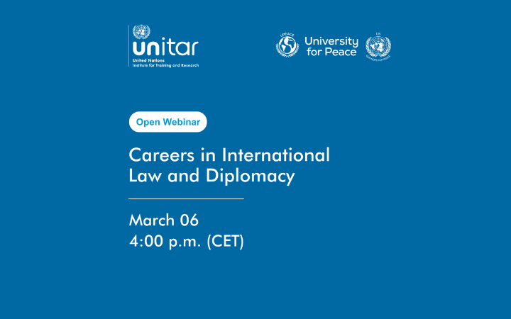 Careers in International Law and Diplomacy
