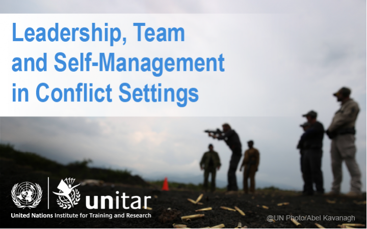 Leadership, Team and Self-Management in Conflict Settings