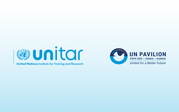UNITAR and EXPO 2025 Osaka UN pavilion Logos