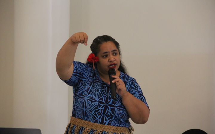 UNITAR alumna Luisa Taunga