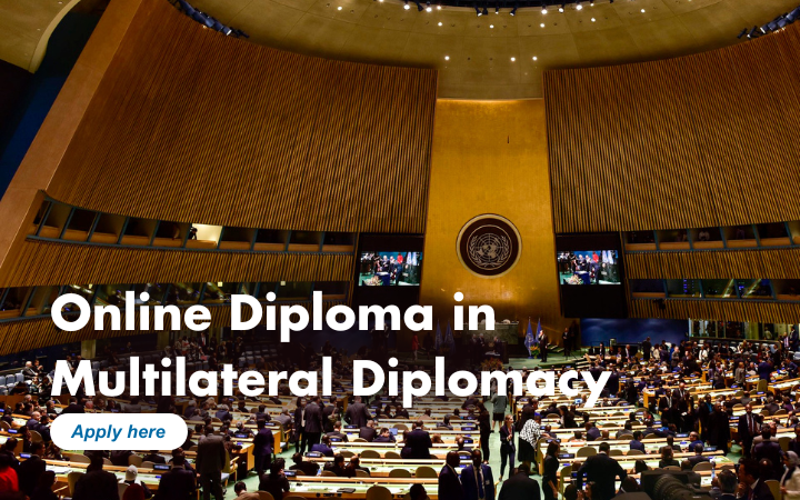 Online Diploma in Multilateral Diplomacy