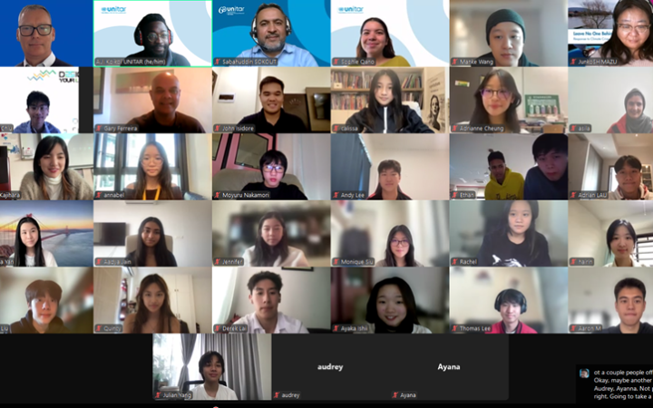 2024 UNITAR Youth Ambassador Asia Pacific programme webinar