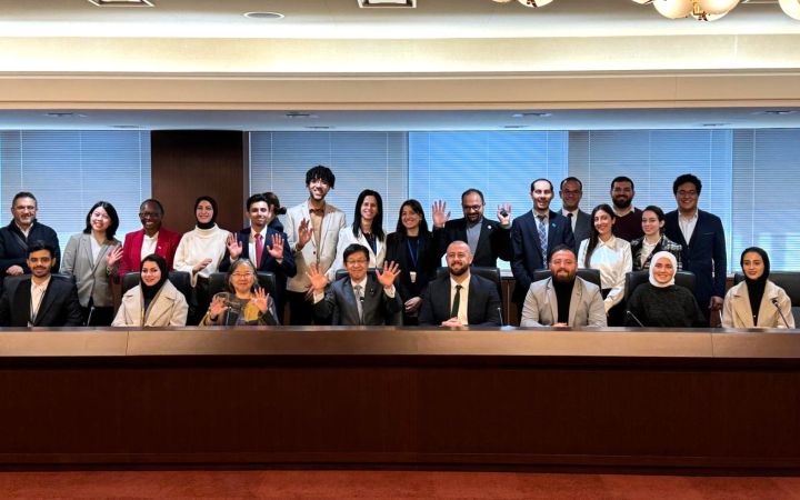 Ministry of Foreign Affairs Visit - UNITAR Entrepreneurship Programme for Egypt, Iraq and Lebanon in Japan