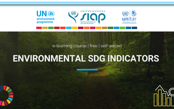 MOOC - Environmental SDG indicators - banner