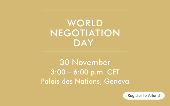 World Negotiation Day