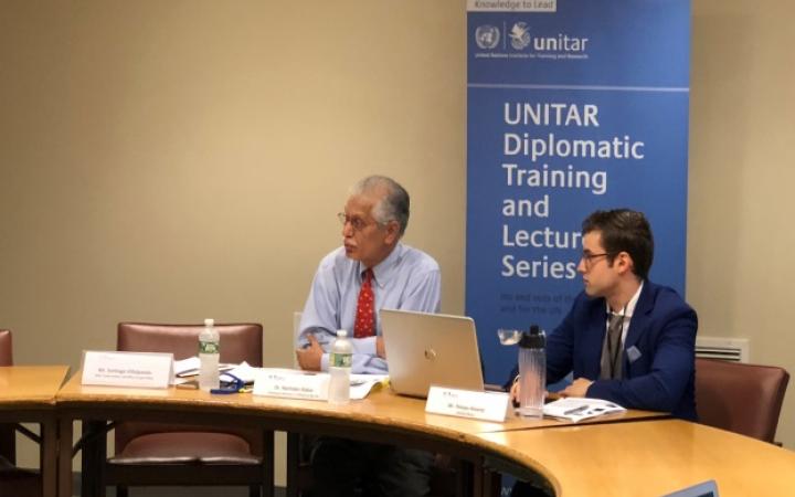 UNITAR Delivers Workshop on Climate Change and the Paris Agreement