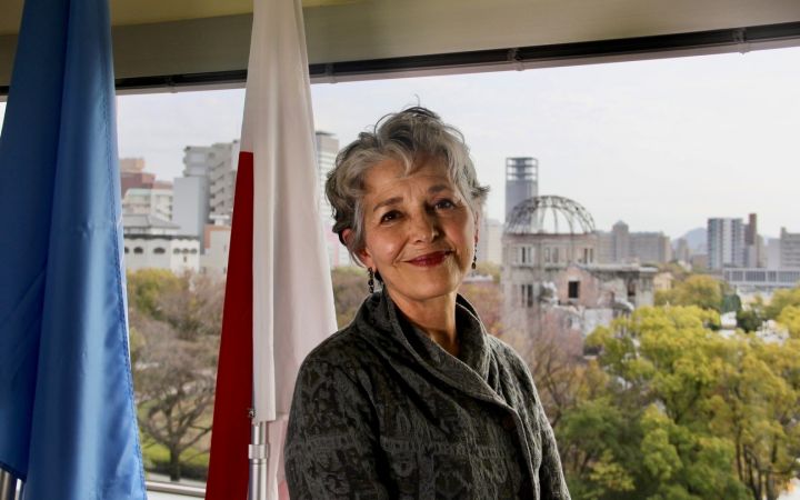 UNITAR Hiroshima Office’s founding Director Nassrine Azimi