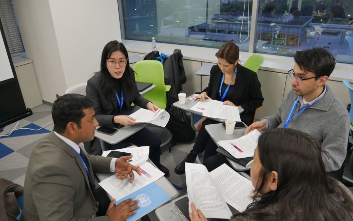 Thai Diplomat Manchulika Wongchai at the UNITAR 10th Nuclear Disarmament and Non-Proliferation Training Programme in Hiroshima