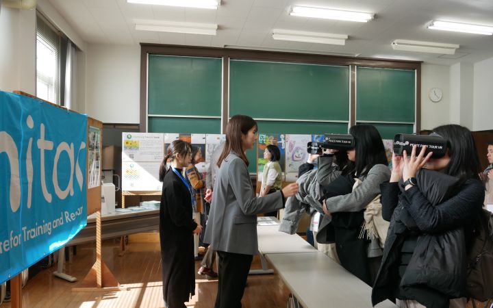 Photo of UNITAR VR session in Tokyo
