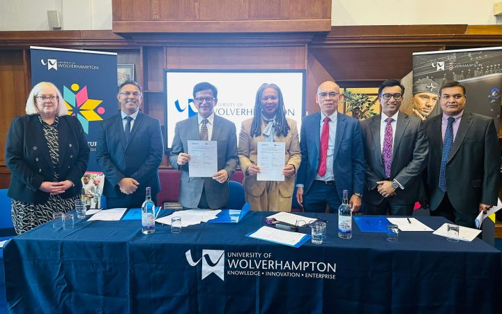 Signing ceremony of the establish the Prosperity Alliance Wolverhampton.