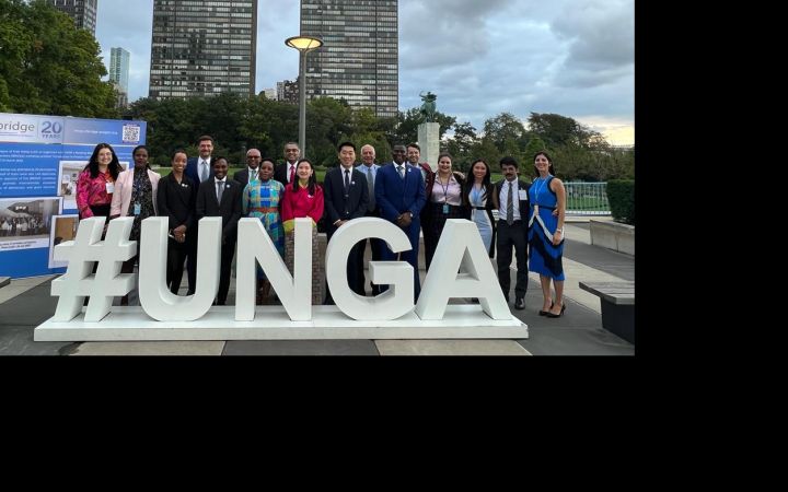 2022 cohort of the PGA Fellowship for HOPE and UNITAR NYO