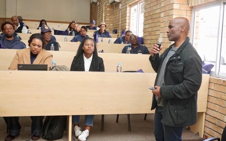 Presentation during the Autosobriety Training Programme to Prevent Drink-Driving