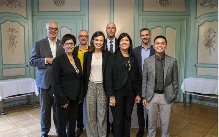 Photograph from the side event “Plasma4Life: Bridging the Gap in Access to Plasma and PDMPs,” held in conjunction with the 77th World Health Assembly on 29 May 2024