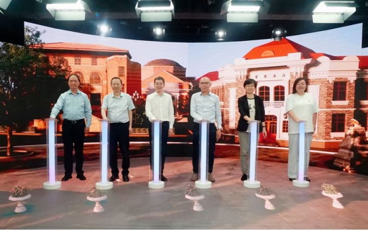 Photo from Left to Right: Mr. Li Zhiyong, Mr. Ding Zhifeng, Professor Zhou Qing’an, Mr. Michael Adalla, Professor Jiang Qiaolei, Ms.Lu Meng
