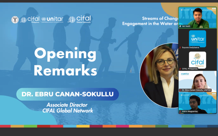 Dr. Ebru Canan-Sokullu opening remarks